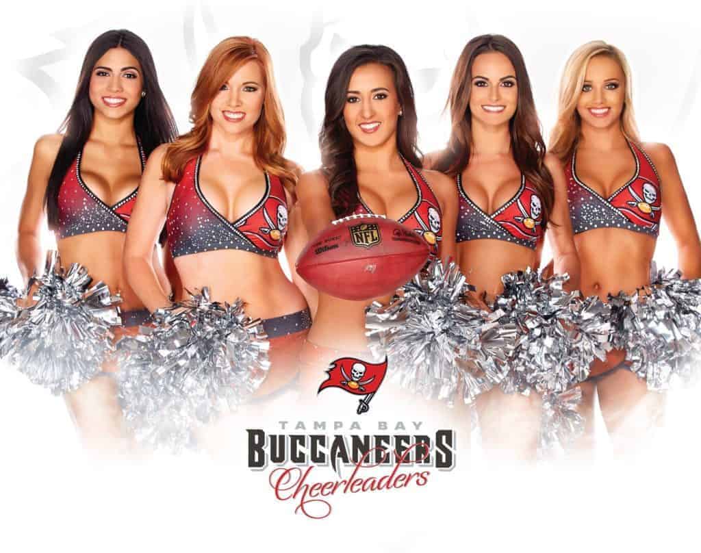 Hair and Makeup by Nereida Tampa Bay Buccaneers Cheerleaders
